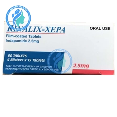 Rinalix-Xepa 2,5mg - Thuốc điều trị tăng huyết áp